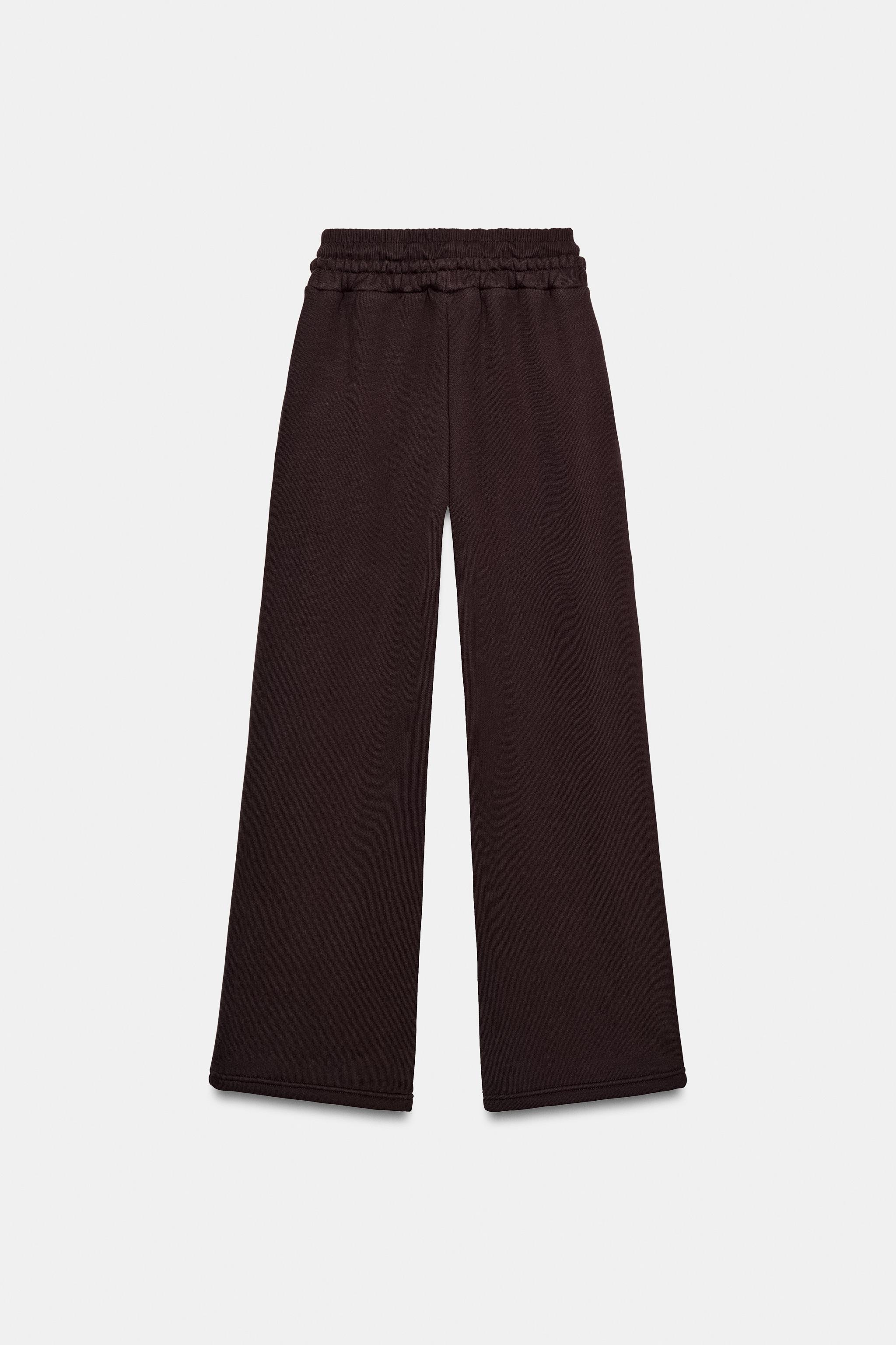 PANTALON DROIT EN MOLLETON